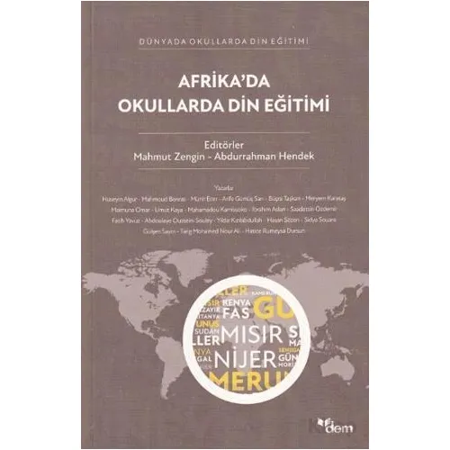Afrika’da Okullarda Din Eğitimi - Abdurrahman Hendek - Dem Yayınları