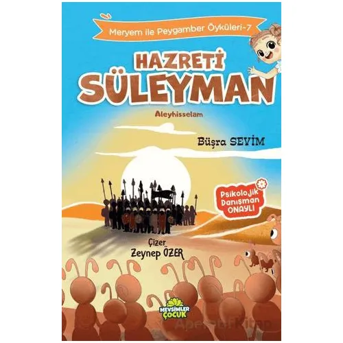 Meryem İle Peygamber Öyküleri-7 Hazreti Süleyman - Büşra Sevim - Mevsimler Kitap