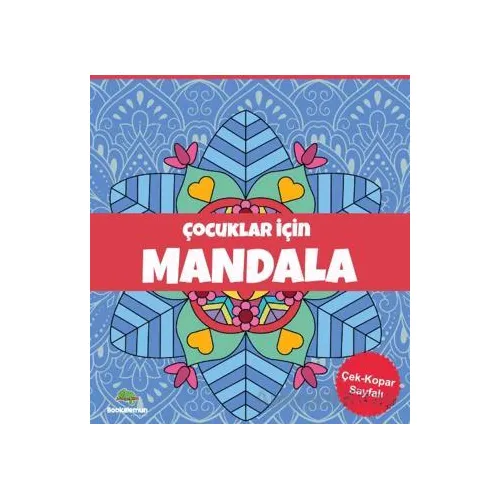 Çocuklar İçin Mandala-Mavi - Emre Aslan - Bookalemun Yayınevi