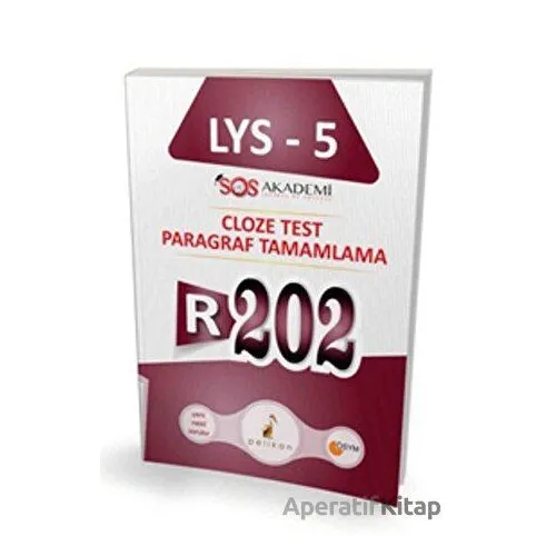 2017 İngilizce LYS-5 R202 Cloze Test Paragraf Tamamlama