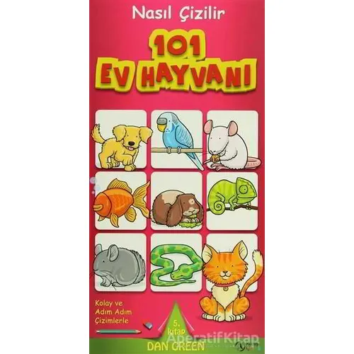Nasıl Çizilir - 101 Ev Hayvanı - Dan Green - Kuzey Yayınları