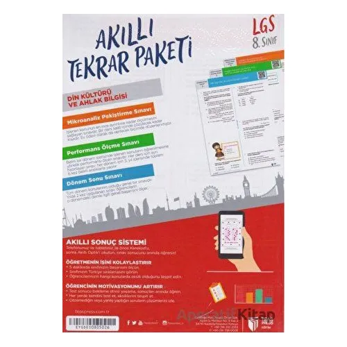 8. Sınıf LGS Din Kültürü Ve Ahlak Bilgisi Akıllı Tekrar Paketleri - Teas Press