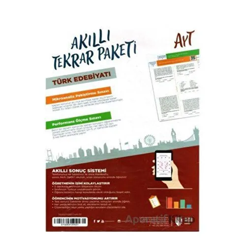 AYT Türk Edebiyatı Akıllı Tekrar Paketleri - Teas Press