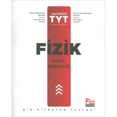 TYT Fizik Soru Bankası (Kampanyalı) Faz Yayınları