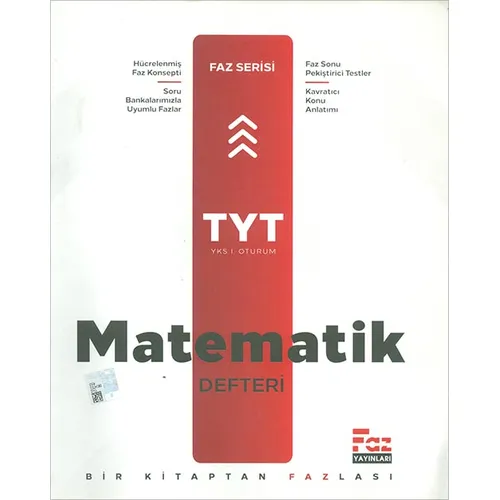 TYT Matematik Defteri (Kampanyalı) Faz Yayınları