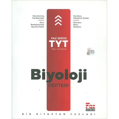 TYT Biyoloji Defteri (Kampanyalı) Faz Yayınları