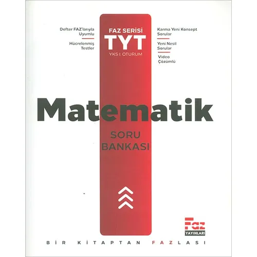 TYT Matematik Soru Bankası (Kampanyalı) Faz Yayınları