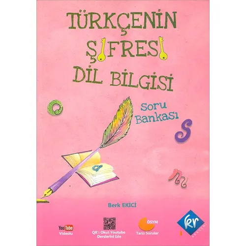 Türkçenin Şifresi Dil Bilgisi Soru Bankası (Kampanyalı) KR Akademi