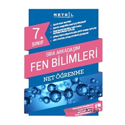 7.Sınıf Fen Bilimleri Sıra Arkadaşım (Kampanyalı) Netbil Yayıncılık