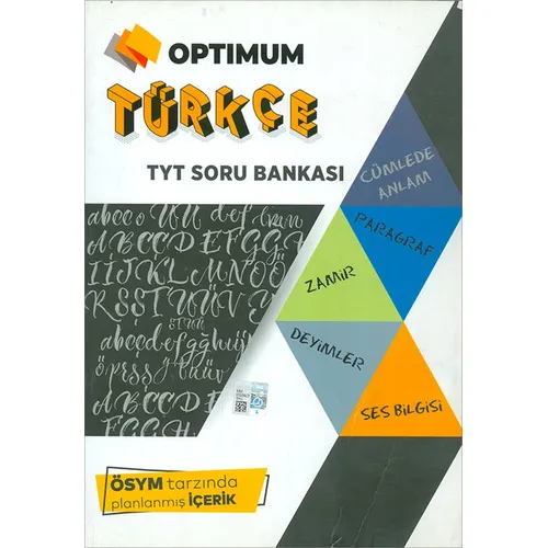 Optimum TYT Türkçe Soru Bankası (Kampanyalı) Referans Yayınları