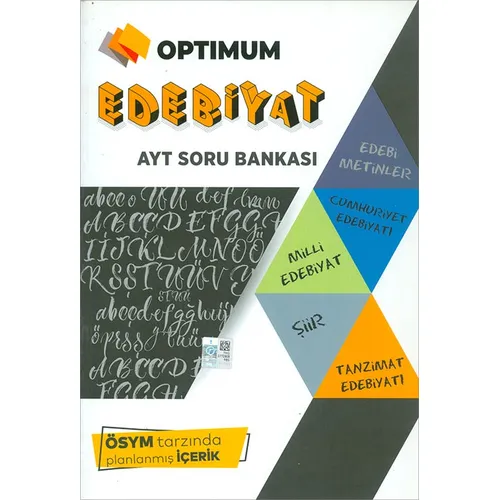 Optimum AYT Edebiyat Soru Bankası (Kampanyalı) Referans Yayınları