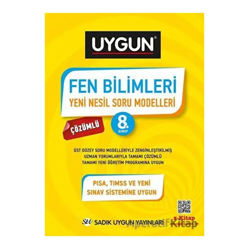 8.Sınıf Fen Bilimleri Soru Bankası (Kampanyalı) Sadık Uygun