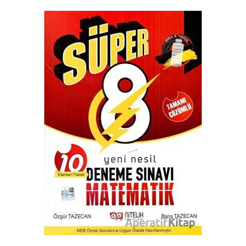 8. Sınıf Yeni Nesil Süper Matematik (Kampanyalı) Nitelik
