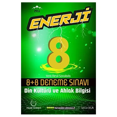 8 Sınıf Din Kültürü ve Ahlak Bilgisi Deneme Sınavı (Kampanyalı) Palme Yayınevi