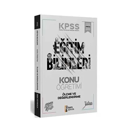 2020 KPSS Eğitim Bilimleri Ölçme ve Değerlendirme Konu Anlatımı İsem Yayıncılık