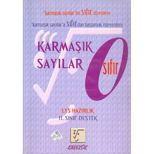Karmaşık Sayılar Sıfır (Kampanyalı) Karekök Yayınları