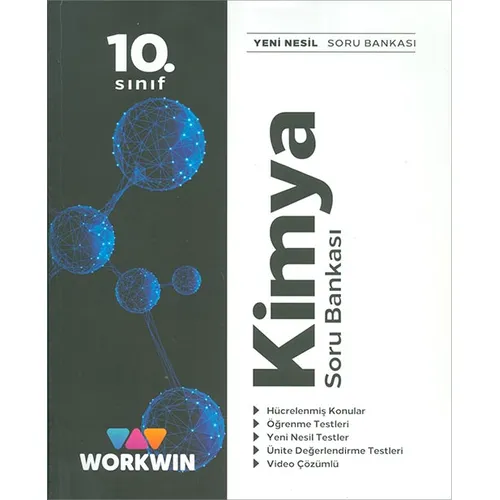 10.Sınıf Kimya Soru Bankası (Kampanyalı) Workwin Yayınları