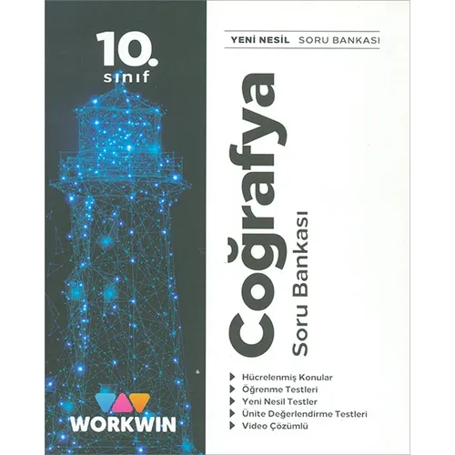 10.Sınıf Coğrafya Soru Bankası (Kampanyalı) Workwin Yayınları