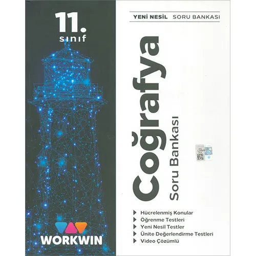 11.Sınıf Coğrafya Soru Bankası (Kampanyalı) Workwin Yayınları