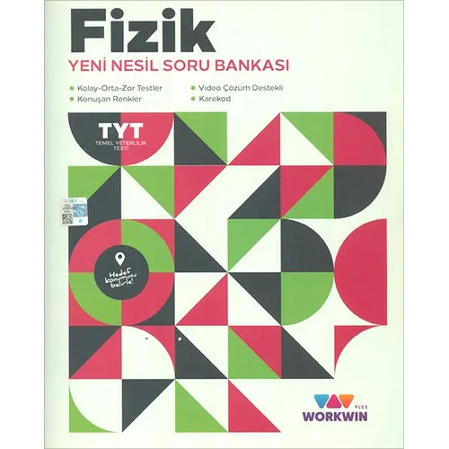 TYT Fizik Yeni Nesil Soru Bankası (Kampanyalı) Workwin Yayınları
