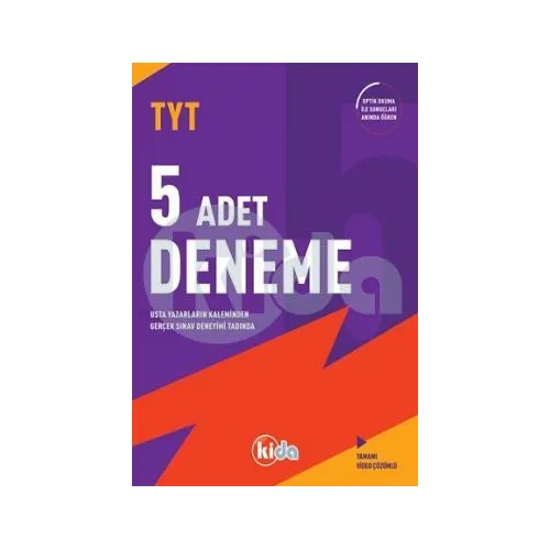 Kida TYT 5 Adet Deneme - Kida Yayıncılık