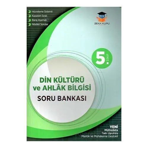 5.Sınıf Din Kültürü ve Ahlak Bilgisi Soru Bankası (Kampanyalı) Zeka Küpü