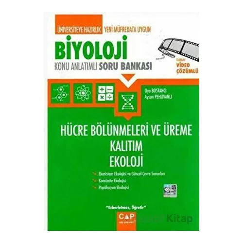Biyoloji Hücre Bölünmeleri ve Üreme Kalıtım Ekoloji (Kampanyalı) Çap Yayınları