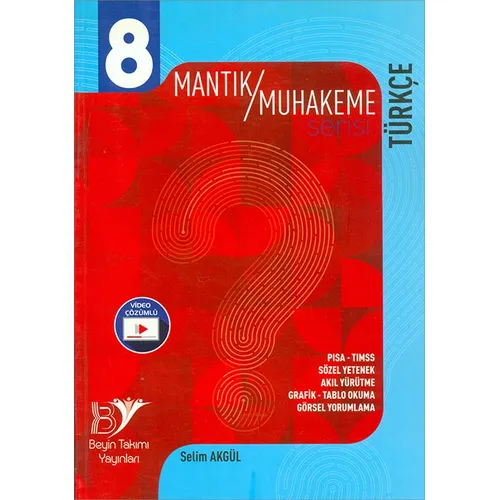8.Sınıf Türkçe Mantık Muhakeme Serisi (Kampanyalı) Beyin Takımı Yayınları