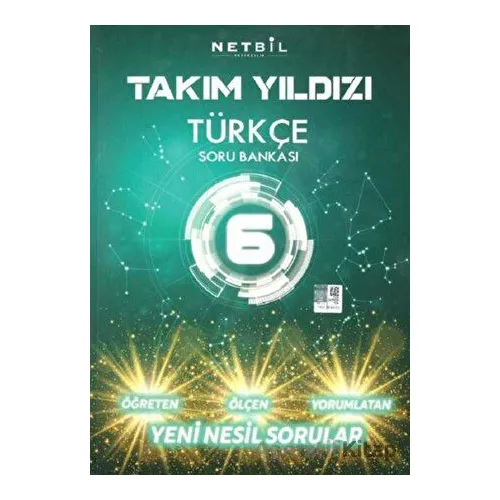 6.Sınıf Türkçe Soru Bankası (Kampanyalı) Netbil Yayıncılık