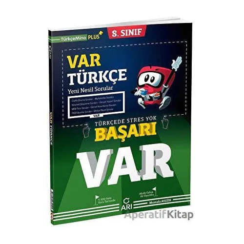 8.Sınıf VAR Türkçe Yeni Nesil Soru Bankası (Kampanyalı) Arı Yayıncılık