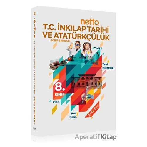 8.Sınıf Yeni Nesil T.C. İnkılap Tarihi ve Atatürkçülük Soru Bankası (Kampanyalı) Referans Yayınları