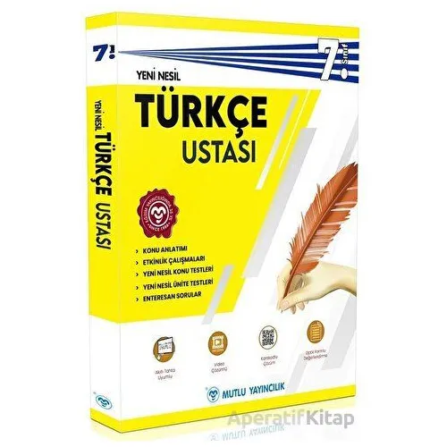 7.Sınıf Yeni Nesil Türkçe Ustası Mutlu Yayınları