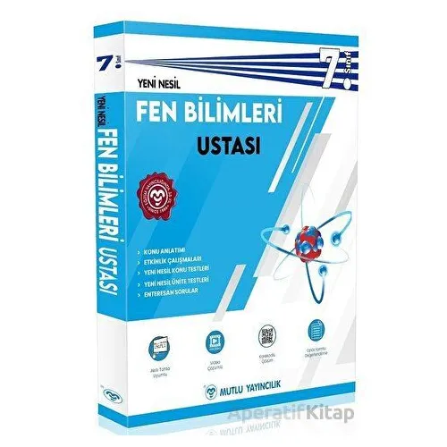 7.Sınıf Yeni Nesil Fen Bilimleri Ustası Mutlu Yayınları