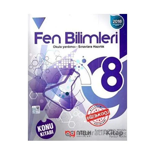 8.Sınıf Fen Bilimleri Konu Kitabı (Kampanyalı) Nitelik Yayınları