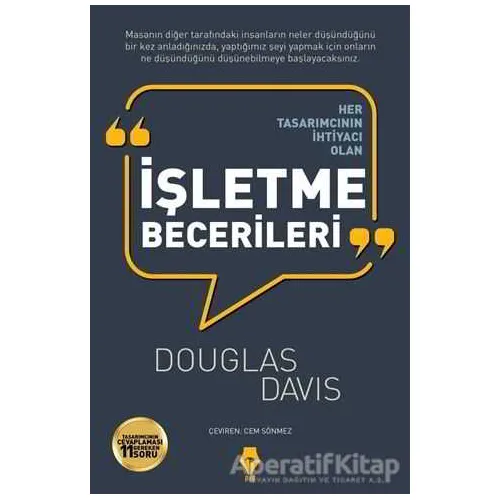 Her Tasarımcının İhtiyacı Olan İşletme Becerileri - Douglas Davis - Pay Yayınları