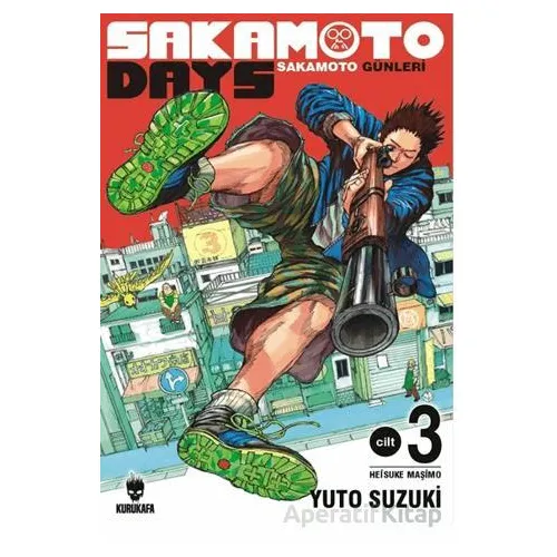 Sakamoto Days - Sakamoto Günleri 3 - Yuto Suzuki - Kurukafa Yayınevi