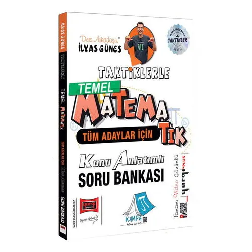 Yargı Yayınları Tüm Adaylar İçin Taktiklerle Temel Matematik Konu Anlatımlı Soru Bankası