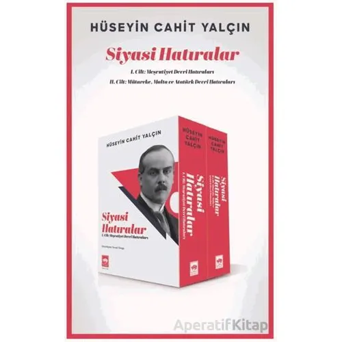 Siyasi Hatıralar 2 Cilt - Hüseyin Cahit Yalçın - Ötüken Neşriyat