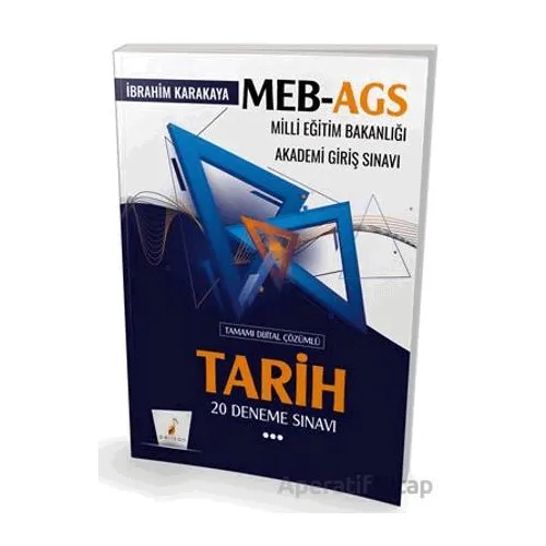 MEB - AGS Hazırlık Tarih 20 Deneme Sınavı Tamamı Dijital Çözümlü