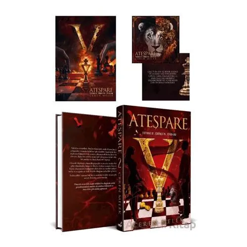 Ateşpare 2 - Tutuklu Zihinler Zindanı - Ceren Melek - İndigo Kitap