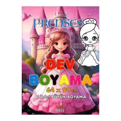 Prenses Dev Boyama - Kollektif - Kabile Çocuk