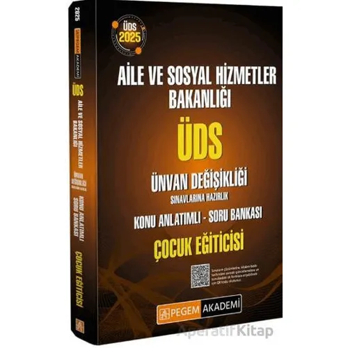 2025 ÜDS Aile ve Sosyal Hizmetler Bakanlığı Ünvan Değişikliği Sınavlarına Hazırlık Konu Anlatımlı So