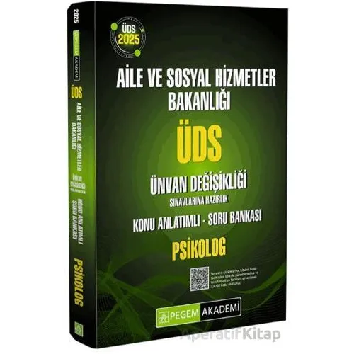 2025 ÜDS Aile ve Sosyal Hizmetler Bakanlığı Ünvan Değişikliği Sınavlarına Hazırlık Konu Anlatımlı So