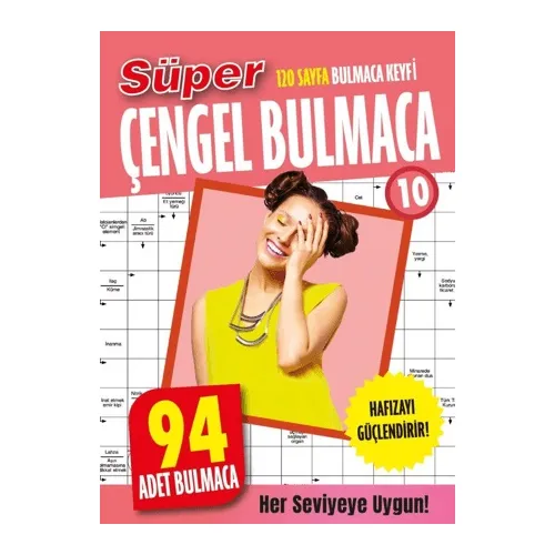 Süper Çengel Bulmaca 10 - Hakan Kayar , Zeliha Kayar - Dokuz Yayınları