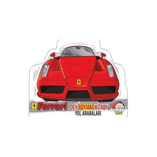 Ferrari Dev Boyama Yol Arabaları - Kolektif - Selimer Yayınları