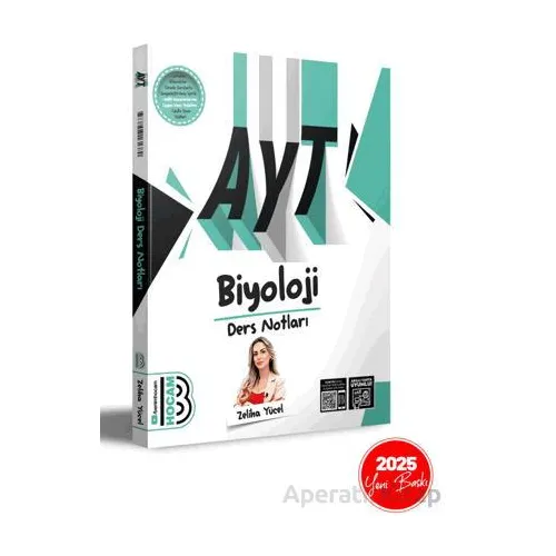 2025 Benim Hocam Yayınları - AYT Biyoloji Ders Notları