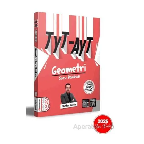 2025 TYT AYT Geometri Tamamı Video Çözümlü Soru Bankası
