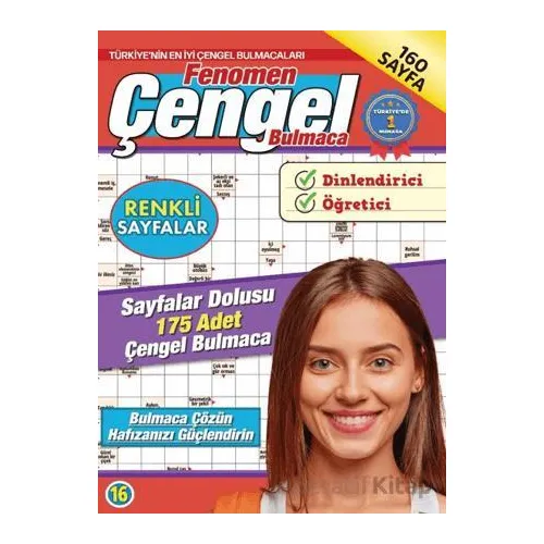 Fenomen Çengel Bulmaca 16 - Bertan Kodamanoğlu - Maxi Yayıncılık