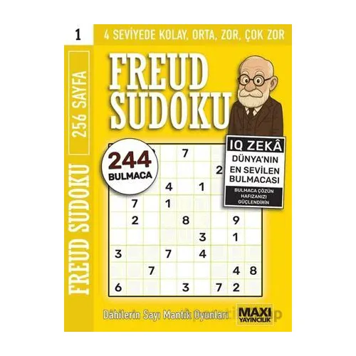 Freud Sudoku - Bertan Kodamanoğlu - Maxi Yayıncılık