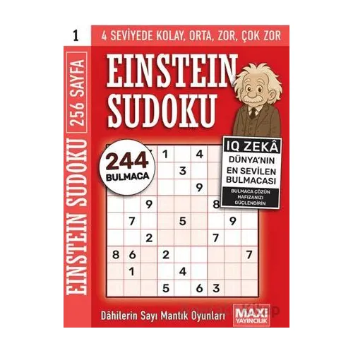 Einstein Sudoku - Bertan Kodamanoğlu - Maxi Yayıncılık